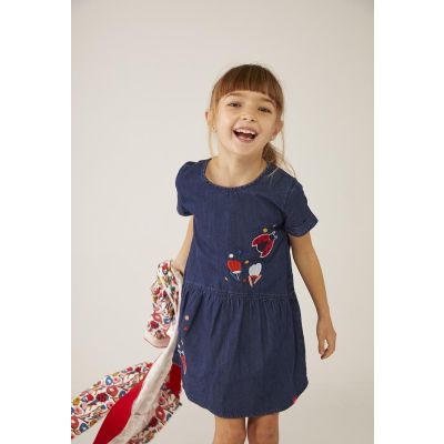 Boboli 232052 Vestito jeans bambina 