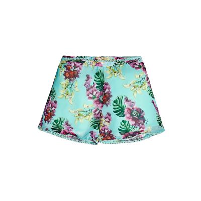 Marciano J92D27 WBLU0 Pantaloncini acquamarina con fiori