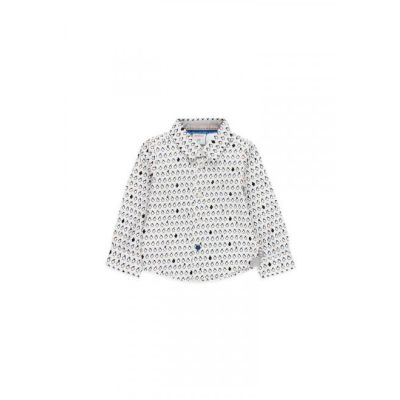 Boboli 715047 Camicia bambino con pinguini