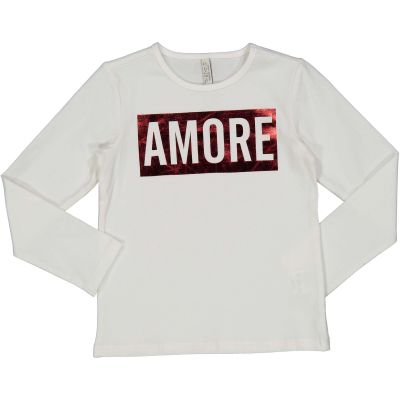 BIRBA 999 74402 00 Maglia bianca amore