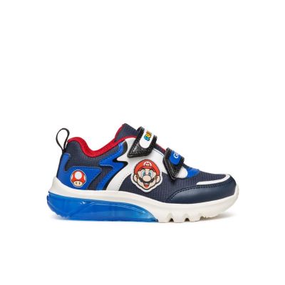 Sneakers Geox per bambino Nintendo supermario ciberdron J46LBI